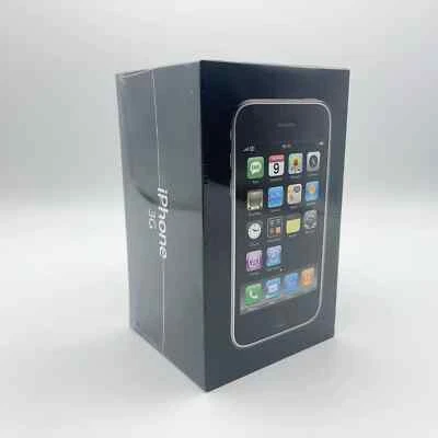 Apple iPhone 3G 8GB schwarz MB489AB/B OVP NEU - Bild 1 von 4