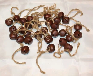 Ten Vintage Horse Christmas Brass Sleigh Bells Nice - Picture 1 of 4