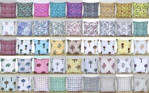 16x16 Indian Hand Block Print Decorative Cotton Cushion Covers Throw Pillow Case - Picture 1 of 185