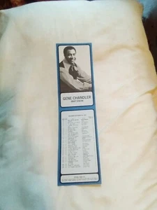 Gene Chandler 1970 picture on radio station survey chart 93/KHJ los Angeles NM - Picture 1 of 5