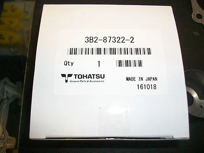 TOHATSU WATER PUMP KIT 3B2-87322-2 FITS VARIOUS 6HP THRU 9.8 HP MOTORS - Image 1 of 2