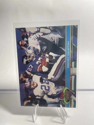 1991 Topps Stadium Club - #58 Rodney Hampton - Image 1 of 2