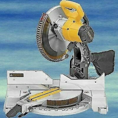 DEWALT DWS715 12 in 15-Amp Single Bevel Compound  Miter Saw