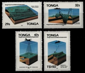 Tonga 1985 - Mi-Nr. 909-912 ** - MNH - Tongagraben - Imagen 1 de 1