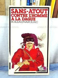 SANS-ATOUT CONTRE L'HOMME À LA DAGUE, ÉDITIONS FOLIO JUNIOR, 1981 - Picture 1 of 11
