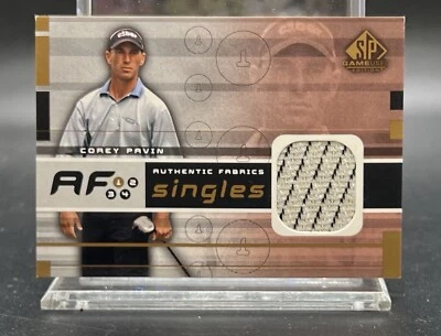 2003 SP GAME USED AUTHENTIC FABRICS COREY PAVIN PLAYER-WORN SHIRT #AF-CP - Image 1 of 2