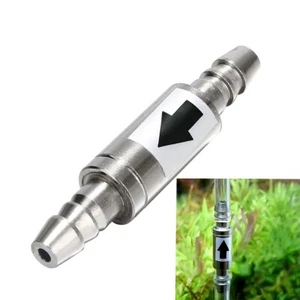 Válvula de retención antirretorno de CO2 de acero inoxidable herramientas unidireccionales para pecera de acuario - Imagen 1 de 7