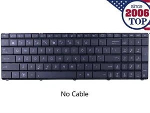 Nuevo teclado para Asus A54H R704A R704V X55A X55C X55U X55VD X75A X75V negro EE. UU. - Imagen 1 de 8