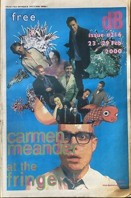 DB Music Magazine February 2000. Carmen Meander, Stereolab, Groove Terminator. - Image 1 of 3