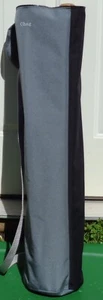 BASEBALL BAT BAG- ZIPPER TOP - HOLDS 7 BATS - BY CHAG NY DESIGNS - 20250327BKGY - Picture 1 of 6