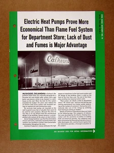 1965 Calhoun's Department Store Muskogee Ok Foto Elektroheizung Druck Anzeige - Bild 1 von 1
