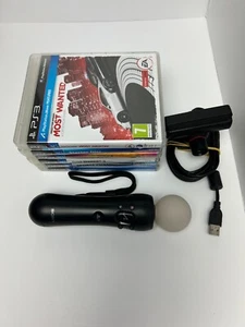 Sony Playstation 3 PS3 | Pacchetto Move + Giochi + Controller + Fotocamera - Foto 1 di 7