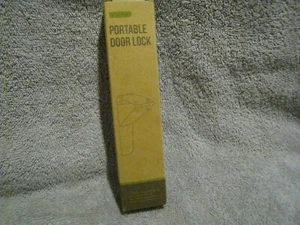 apartment security dorm room travel portable door lock NEW IN BOX 7" - Picture 1 of 4
