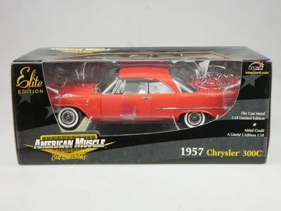 Ertl American Muscle 1/18 1957 Chrysler 300C naranja fundido a presión 39308 caja 132742 - Imagen 1 de 4
