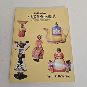 Vintage 1996 Collecting Black Memorabilia JP Thompson Picture Price Guide Book - Foto 1 di 2