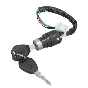 Ignition Switch Key Set Ignition Lock Controller Plug And Play 4 Wires 1.0in - Picture 1 of 24
