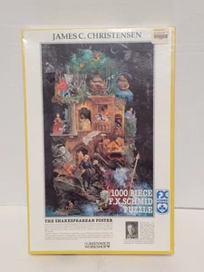 FX Schmid 1000 Piece Puzzle "The Shakespearean Poster" (26.5in x 17.25in) ~ New - Picture 1 of 3