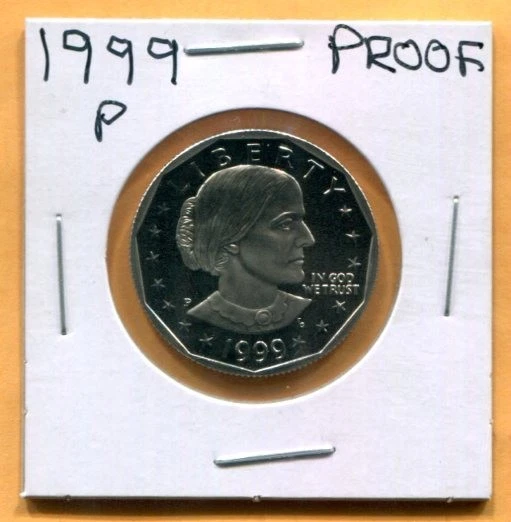 Uncirculated Uncertified 1999 Susan B Anthony Dollars (1979-1981