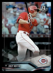 Tarjeta de béisbol 2021 Bowman Platinum #22 Joey Votto Cincinnati Reds - Imagen 1 de 2