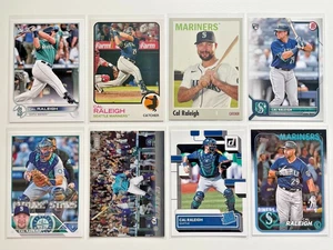 Cal Raleigh Lot 8 Karten Rookies 2022 Topps Heritage 367 RC 277 Donruss RR 39 - Bild 1 von 2