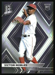 2018 Panini Spectra Victor Robles Silver Prizm Rookie #74 - Picture 1 of 2