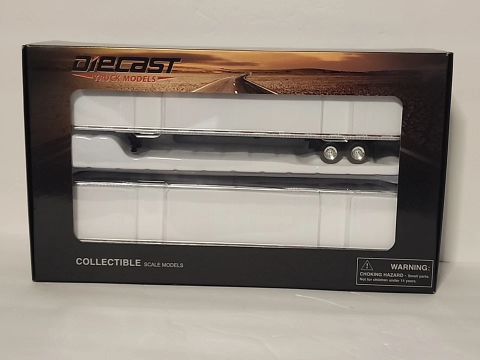 Tonkin реплики 1:50 трейлер грузовой белый двойной пакет трейлер реплики - Изображение 1 из 4