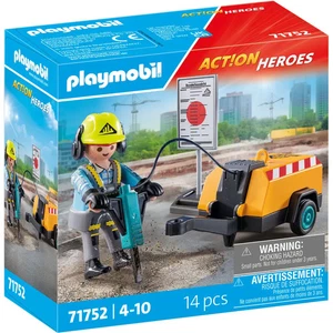 PLAYMOBIL 71752 Bauarbeiter mit Meißel - Bild 1 von 6