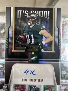2023 Panini Score - Grant Calcaterra Autograph, It’s Good #IG-GC - Bild 1 von 2