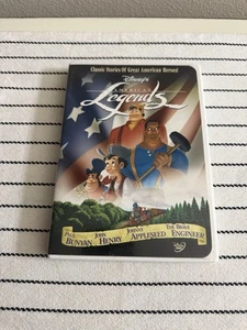 DISNEY’S AMERICAN LEGENDS DVD 2002 PAUL BUNYAN JOHN HENRY JOHNNY APPLESEED - Picture 1 of 3