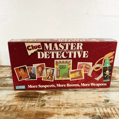 Clue Master Detective Board Game - 100% Complete - 1988, Parker Brothers - Image 1 of 4