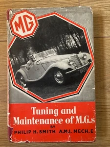 Tuning and Maintenance of MG's. 1954 Book - Picture 1 of 8