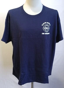Clinton Heights Fire Department Engine 8-5 Rescue T-Shirt Blue Size XL - Picture 1 of 13