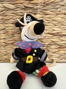 Maisy Maus Pirat mit Gelenken Plüschtier Stofftier Spielzeug Puppe 8 Zoll Crocodile Creek 1995 - Bild 1 von 8