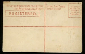 Postal Stationery New South Wales H&G #C5 registered envelope 1889 Specimen OVPT - Picture 1 of 2