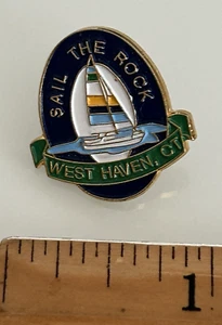 Sail The Rock, West Haven Ct. Anstecknadel - Bild 1 von 3