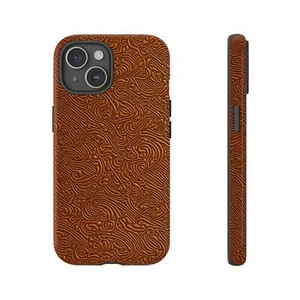 Leather Pattern Phone Case for iPhone, Samsung Galaxy, Google Pixel - Picture 1 of 111