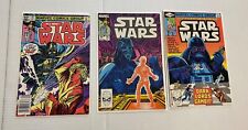 Star Wars 63 76 35 marvel conics vintage star wars comic book lot