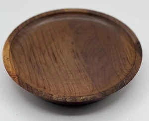 Solid Black Walnut Small Serving Tray Craft Piece Art Supplies - Picture 1 of 11