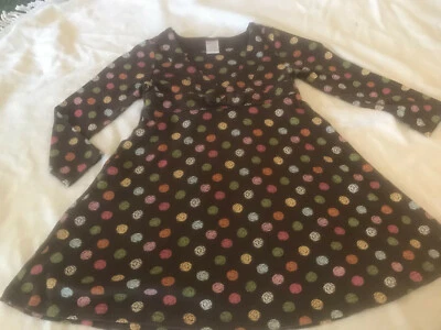Gymboree Lots of dots twirl dress 5 Rainbow polka dots Easter CHristmas birthday - Image 1 of 4