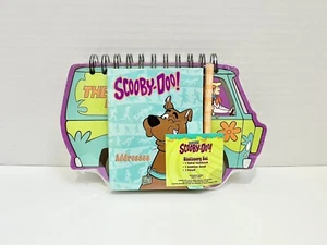 Scooby Doo Juego de Papelería Cuaderno Libreta de Direcciones Máquina Misteriosa 1999 Nuevo De Colección - Imagen 1 de 5