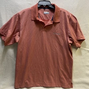 Columbia Omni Shade Poloshirt Herren Large 1/4 Knopf Kurzarm Freizeit Oberteil - Bild 1 von 7