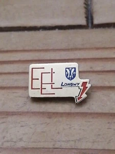 Pin's Pins Pin Enamel:  Ville  EEL Équipement Électrique Lorrain "LONGWY"  - Picture 1 of 1