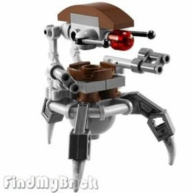 SW657 Lego Star Wars Droideka Destroyer Droid Minifigure from 75000 brand NEW 