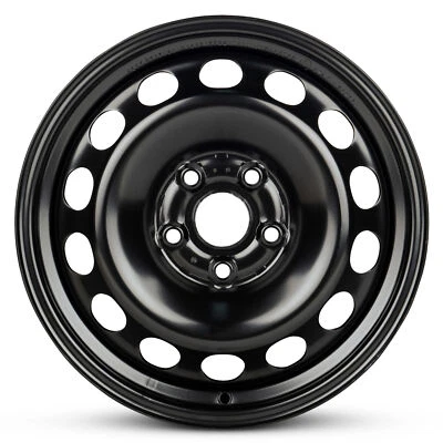 Genuine OEM Wheel For 2012-2019 Volkswagen Beetle 16 Inch Black Steel Rim - Image 1 of 4
