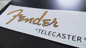 FENDER TELECASTER 50'S HEADSTOCK LOGO TETE DE GUITARE TELECASTER 50'S - Picture 1 of 1
