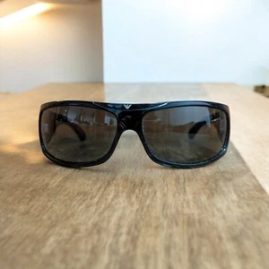 VINTAGE EMPORIO ARMANI EA 9348 SHIELD ACETATE SUNGLASSES MADE ITALY 73/14 #35 - Picture 1 of 12