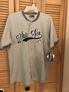 Chicago White Sox grau Retro Team Trikot - MLB Baseball - HERREN Größen NEU - Bild 1 von 9
