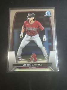 Corbin Carroll 2023 Bowman Chrome Rookie Card RC #5 AZ Diamondbacks - Picture 1 of 2