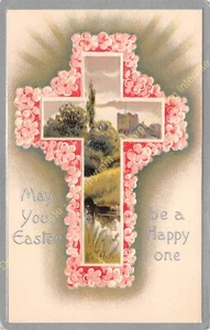 Cpa Fantasy Embossed May Be a Your Happy Easter One Ca1910 - Picture 1 of 2