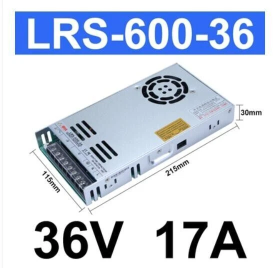1PCS Meanwell LRS-600-36 600W 36V 17A switching power supply original brand new - Image 1 of 1